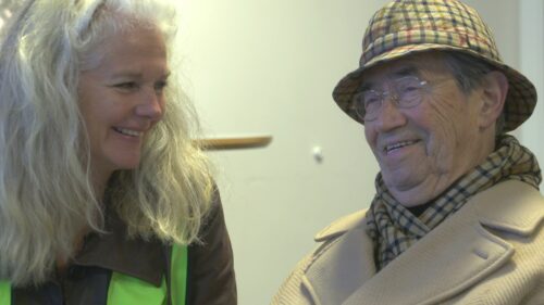 Emerich & Ingrid efter filminspelningen i Ängelholm 2025